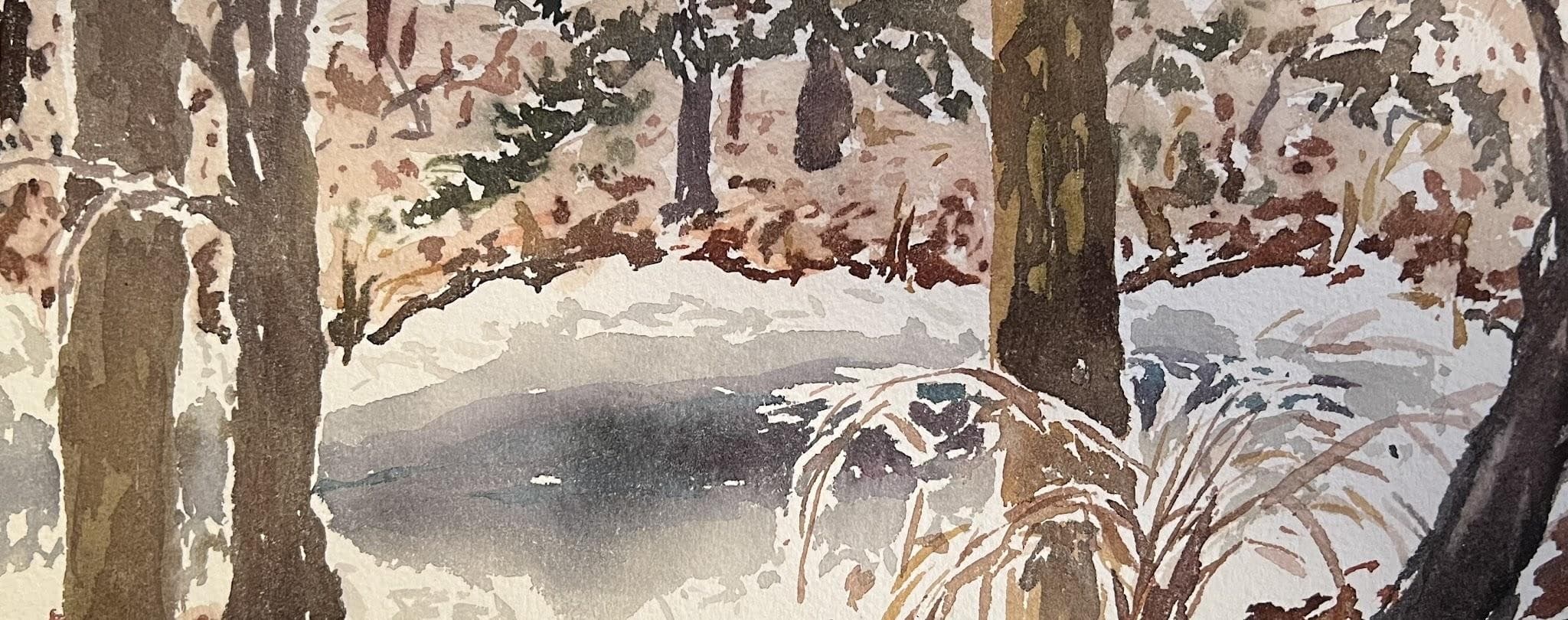 Reeds in Snow