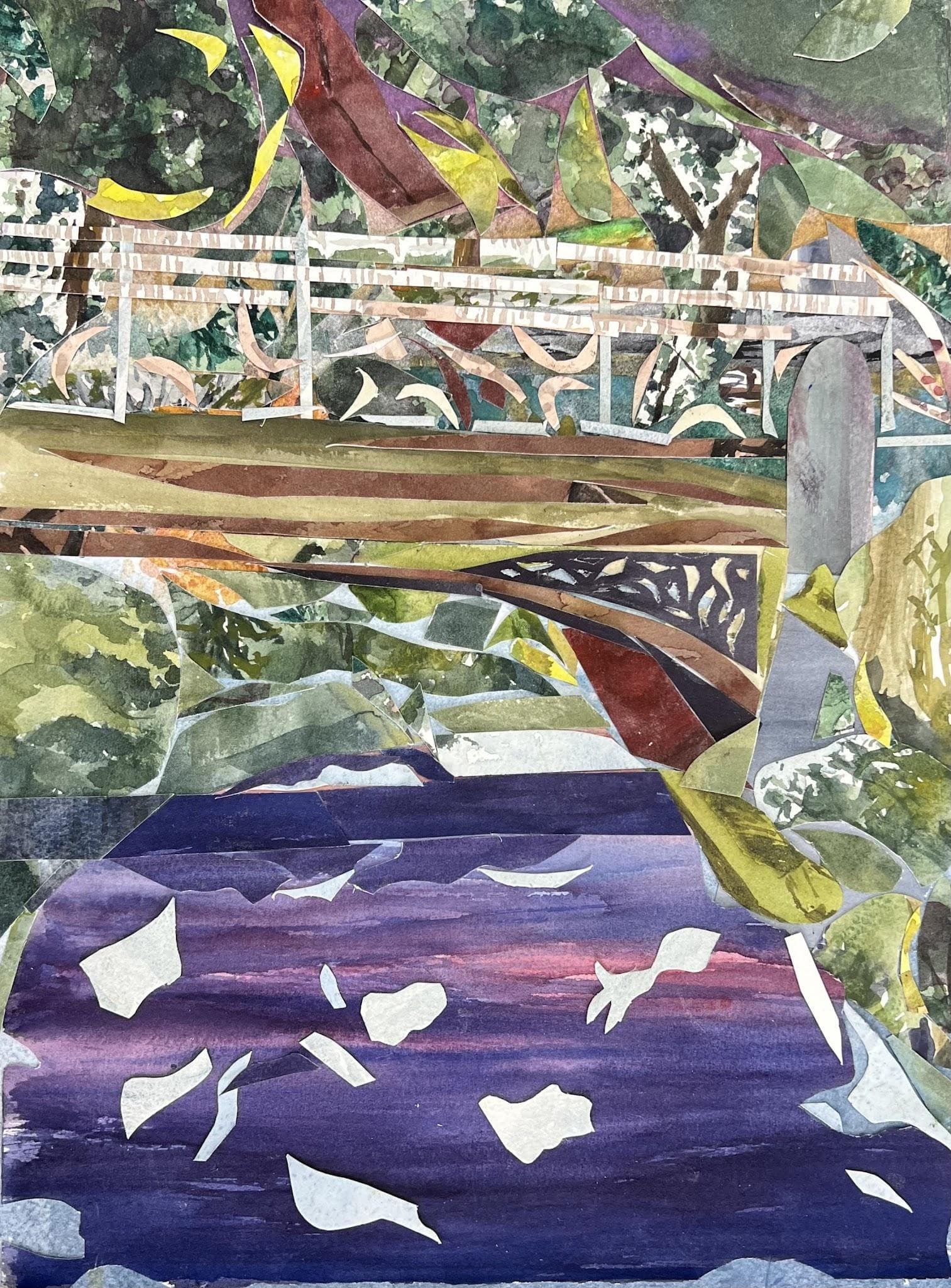 Reservoir Bridge collage