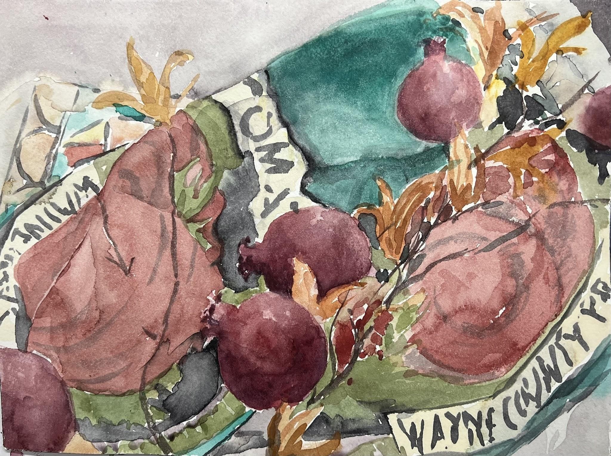 Popping Pomegranates