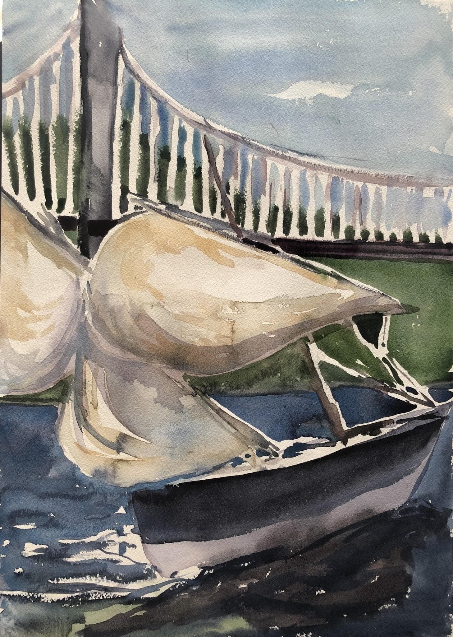 Billows (after Joaquin Sorolla)