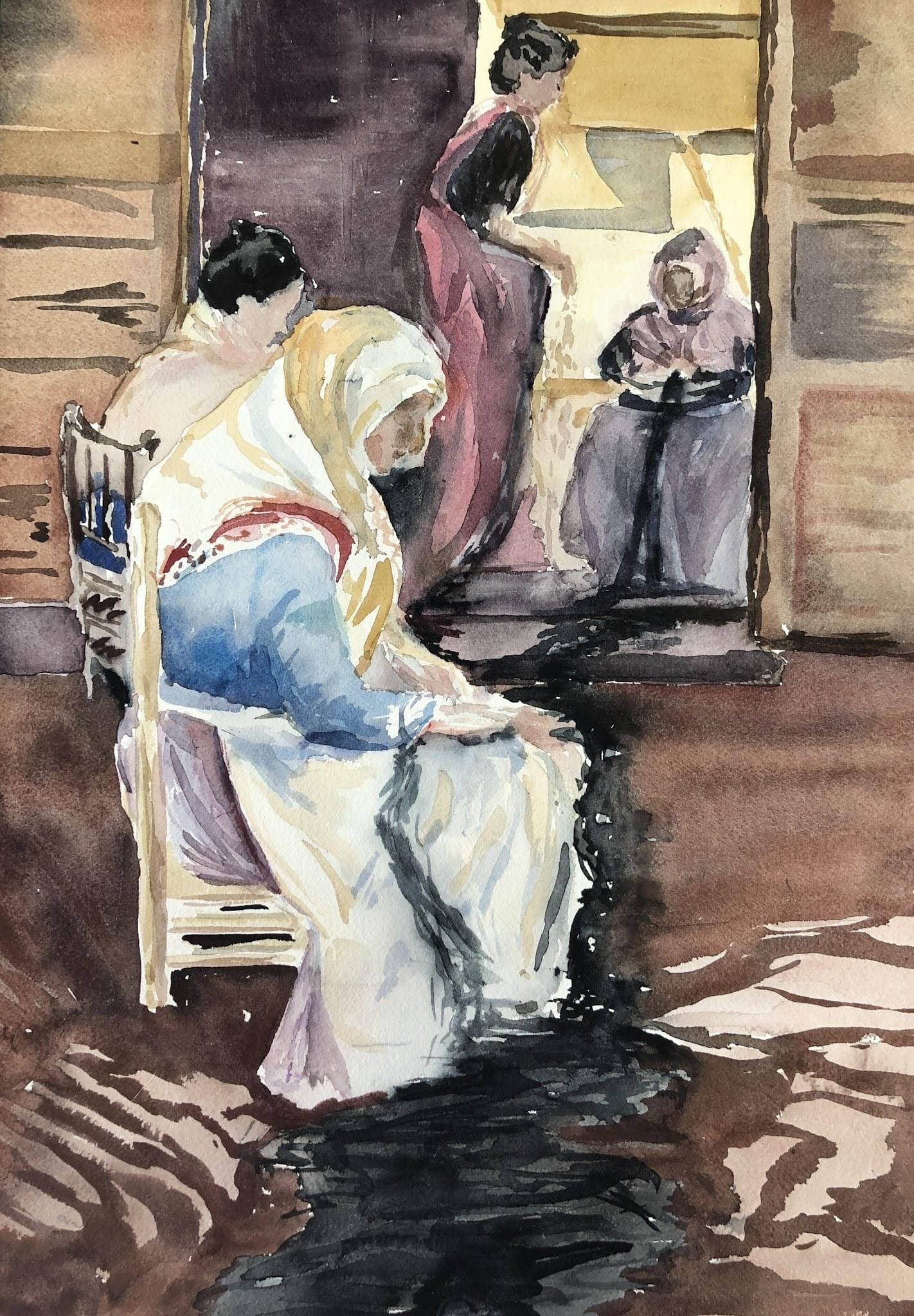 Net Works (after Joaquin Sorolla)