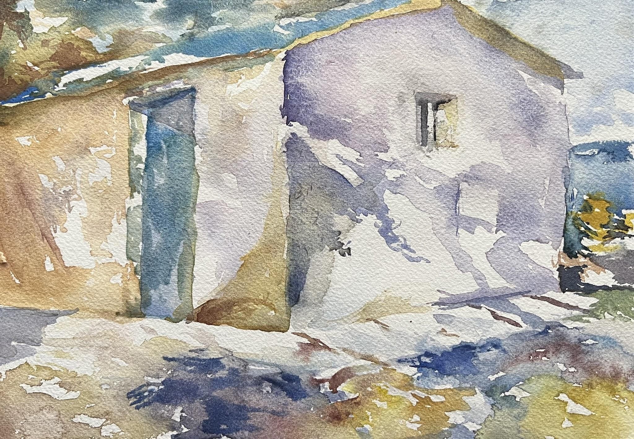 Purple Shadows (after John Singer Sargent)